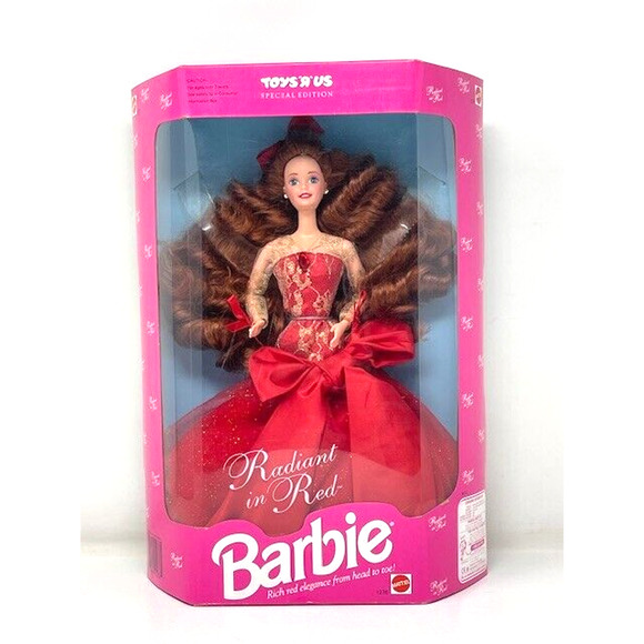 Barbie Radiant In Red 1992 Toys R Us Special Edition #1276 New in Box - Picture 1 of 4